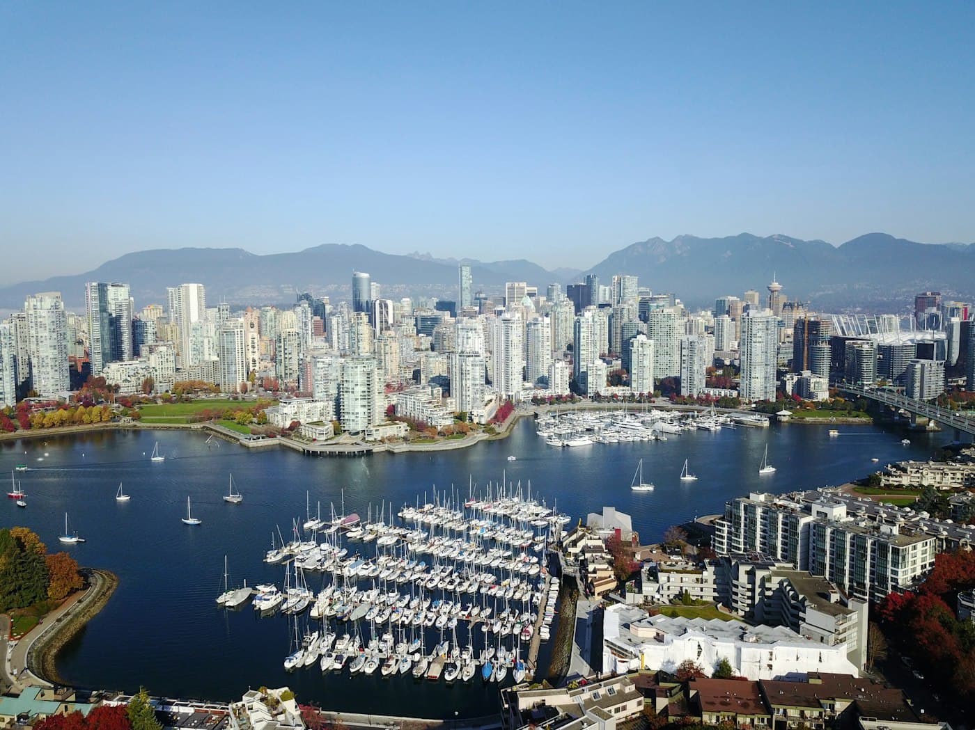 The Metro Vancouver skyline and waterfront of the Lower Mainland served by the practice